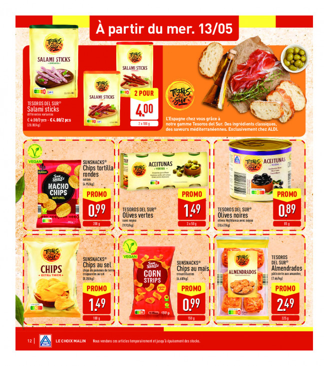 Aldi Dépliant 11.05.2026