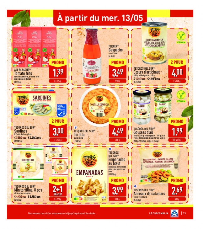 Aldi Dépliant 11.05.2026