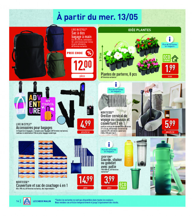 Aldi Dépliant 11.05.2026