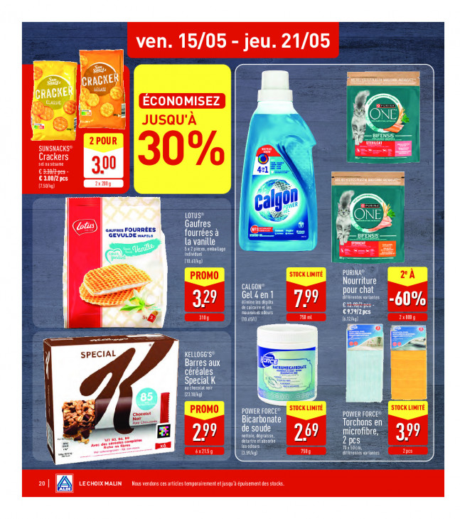 Aldi Dépliant 11.05.2026