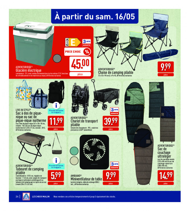 Aldi Dépliant 11.05.2026