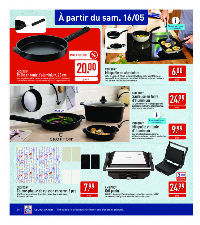 Aldi Dépliant 11.05.2026