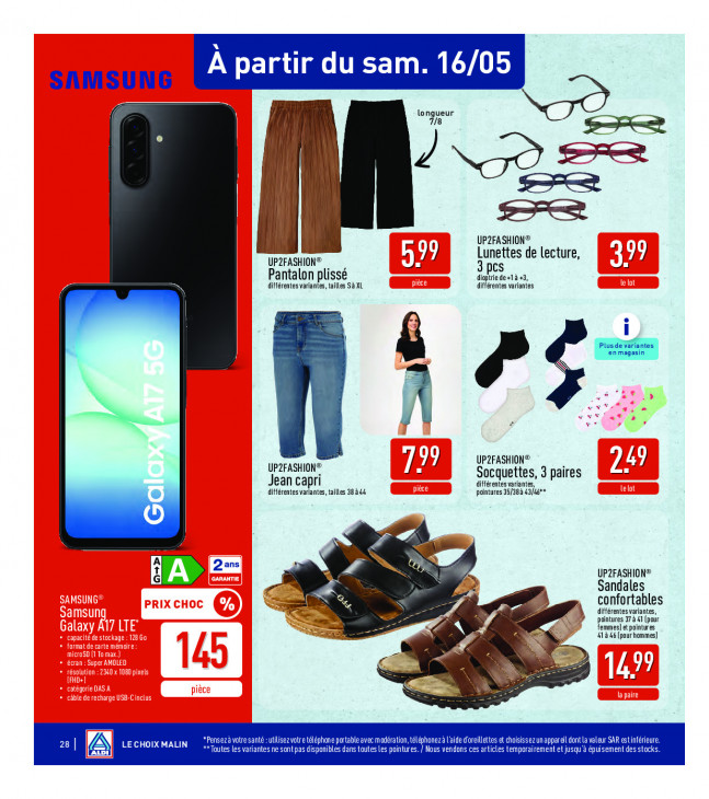 Aldi Dépliant 11.05.2026