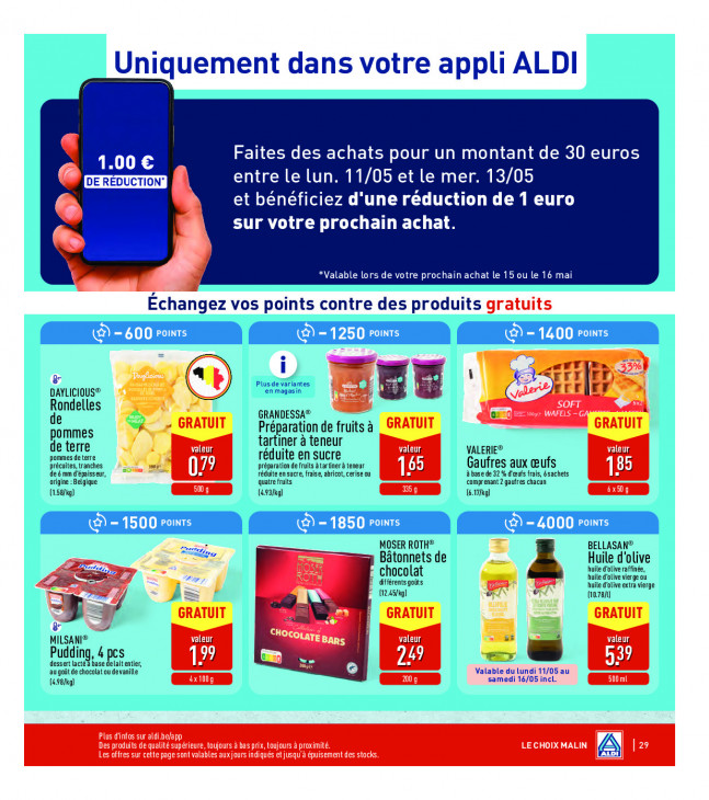 Aldi Dépliant 11.05.2026