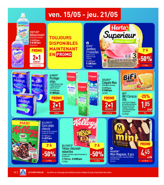 Aldi Dépliant 11.05.2026