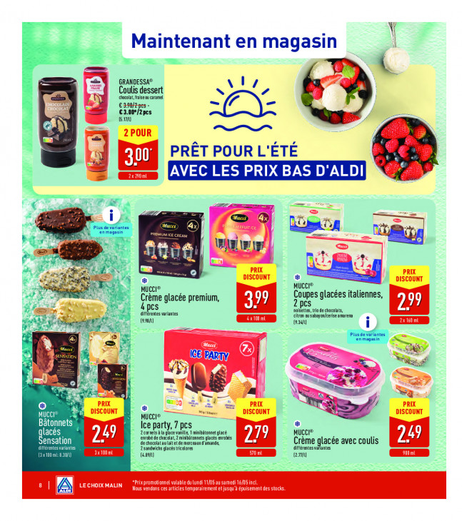 Aldi Dépliant 11.05.2026