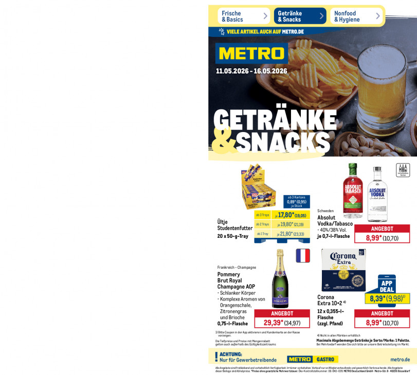 Metro Angebote ab 11.05.26 bis 16.05.26