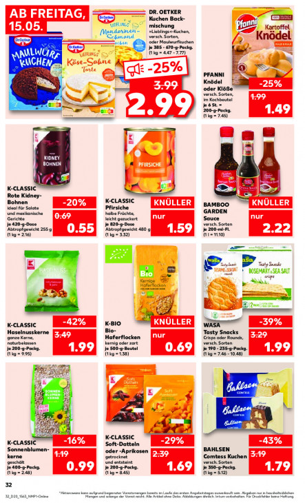 Kaufland Angebote ab 15.05.26 bis 20.05.26