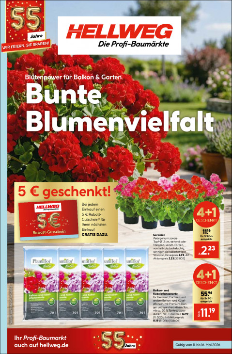 Hellweg Baumarkt Angebote ab 11.05.26 bis 16.05.26