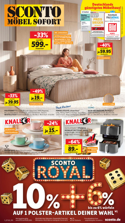 Sconto Angebote ab 07.05.26 bis 09.06.26