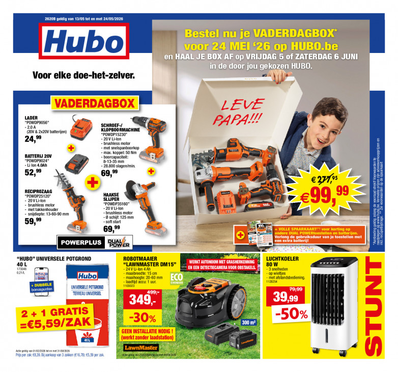 Hubo 13.05.26 - 24.05.26