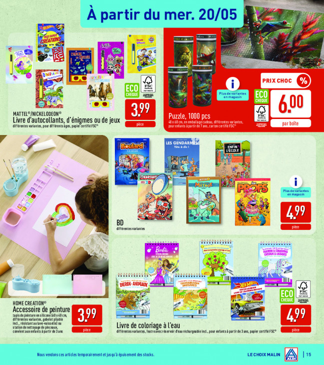 Aldi Dépliant 18.05.2026