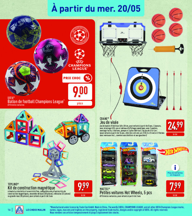 Aldi Dépliant 18.05.2026