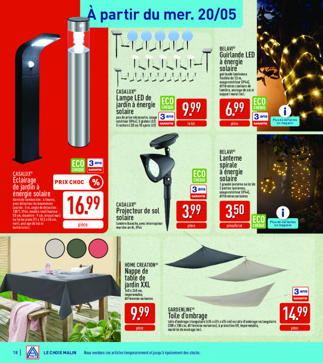 Aldi Dépliant 18.05.2026