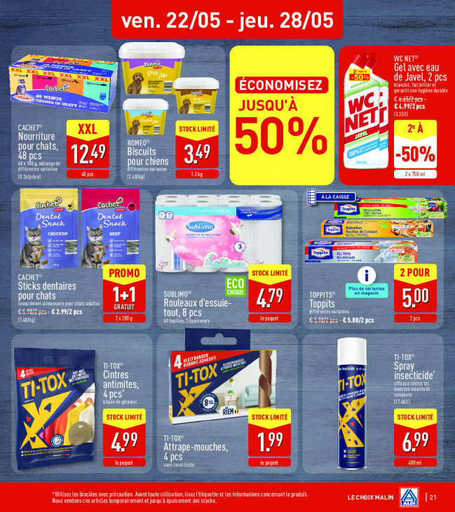 Aldi Dépliant 18.05.2026