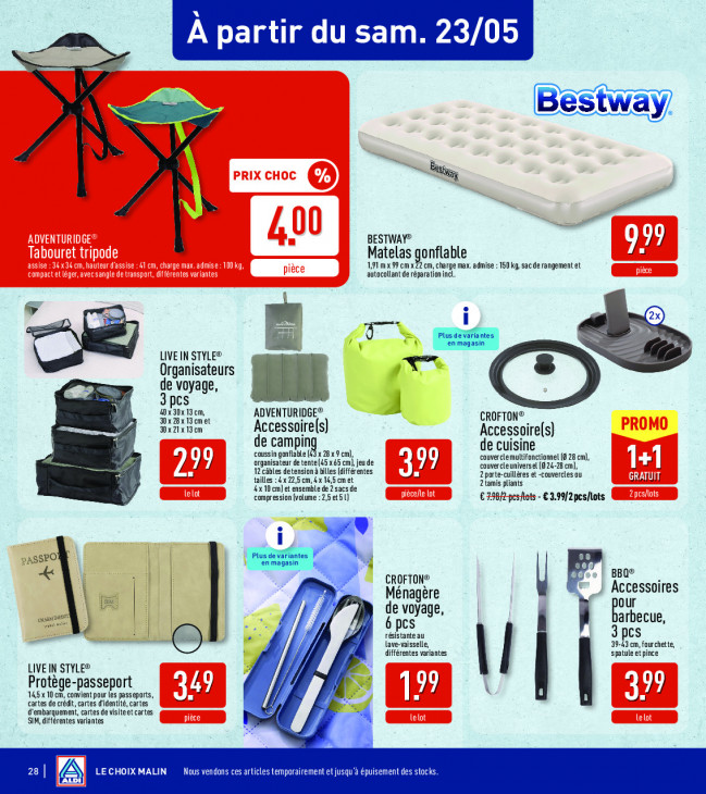 Aldi Dépliant 18.05.2026