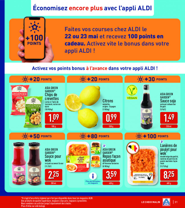 Aldi Dépliant 18.05.2026