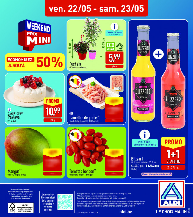Aldi Dépliant 18.05.2026