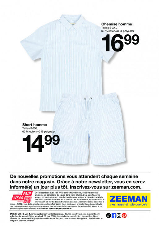 Zeeman Dépliant 16.05.2026
