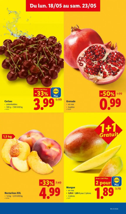 Lidl Dépliant 18.05.2026