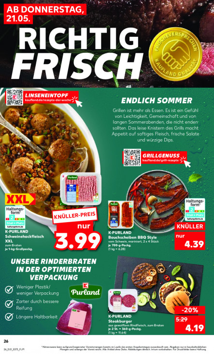 Kaufland Angebote ab 21.05.26 bis 27.05.26