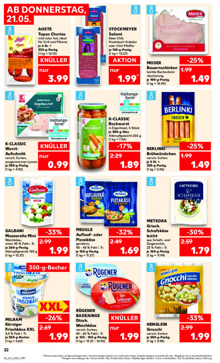 Kaufland Angebote ab 21.05.26 bis 27.05.26