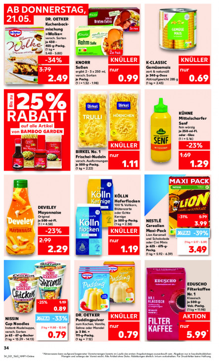 Kaufland Angebote ab 21.05.26 bis 27.05.26