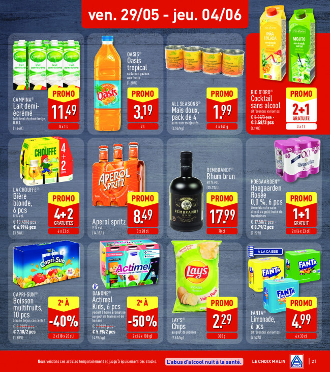 Aldi Dépliant 26.05.2026