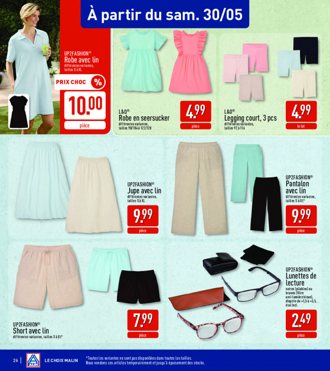 Aldi Dépliant 26.05.2026