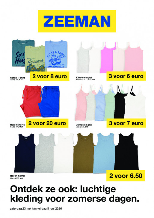 Zeeman 23.05.26 - 05.06.26