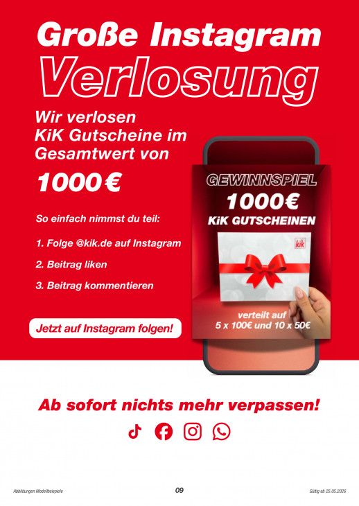 KiK Angebote ab 21.05.26 bis 06.06.26