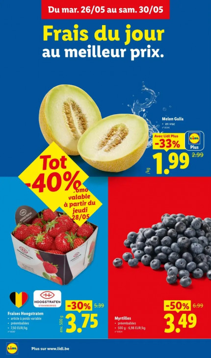 Lidl Dépliant 26.05.2026