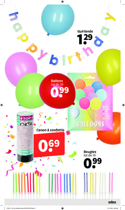 Wibra Dépliant 25.05.2026