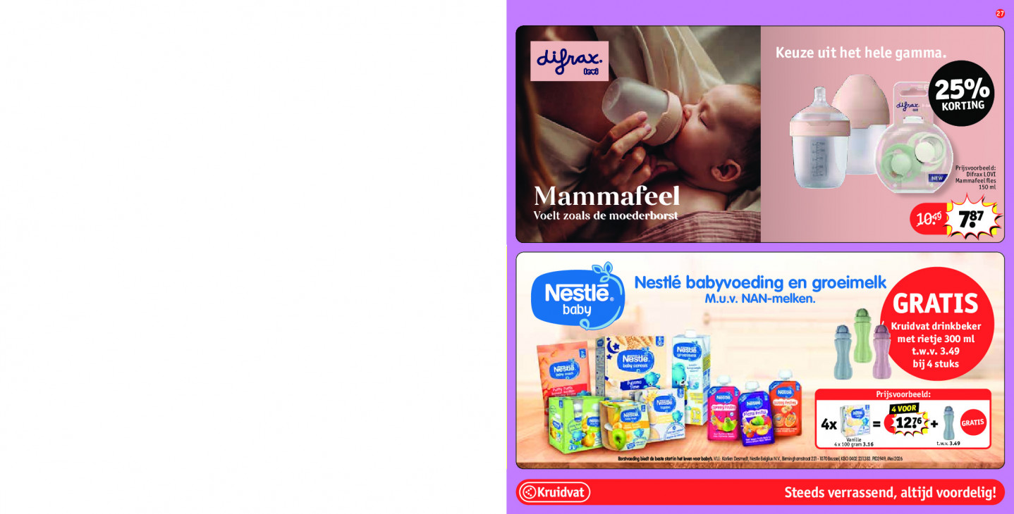 Kruidvat Folder 26.05.2026