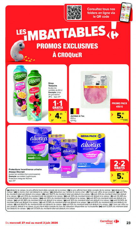 Carrefour Dépliant 27.05.2026