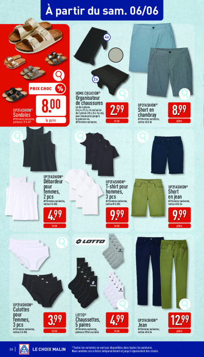 Aldi Dépliant 01.06.2026