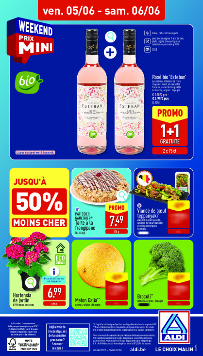 Aldi Dépliant 01.06.2026
