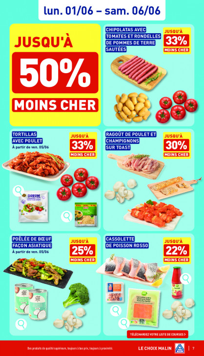 Aldi Dépliant 01.06.2026