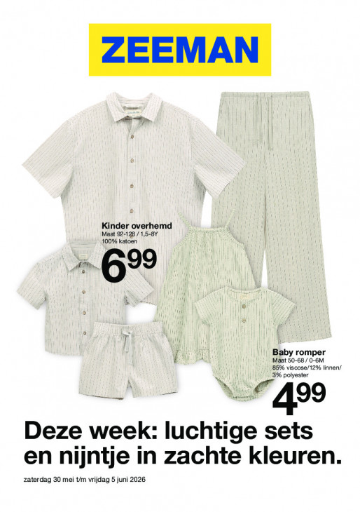 Zeeman 30.05.26 - 05.06.26