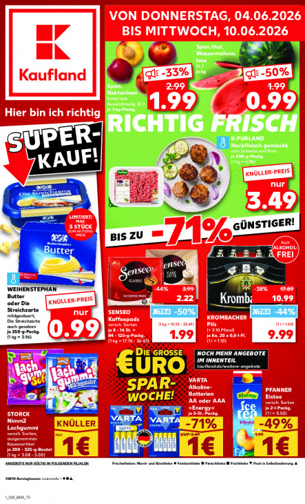 Kaufland Angebote ab 04.06.26 - bis 10.06.26