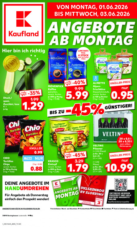 Kaufland Angebote ab 01.06.26 - bis 03.06.26