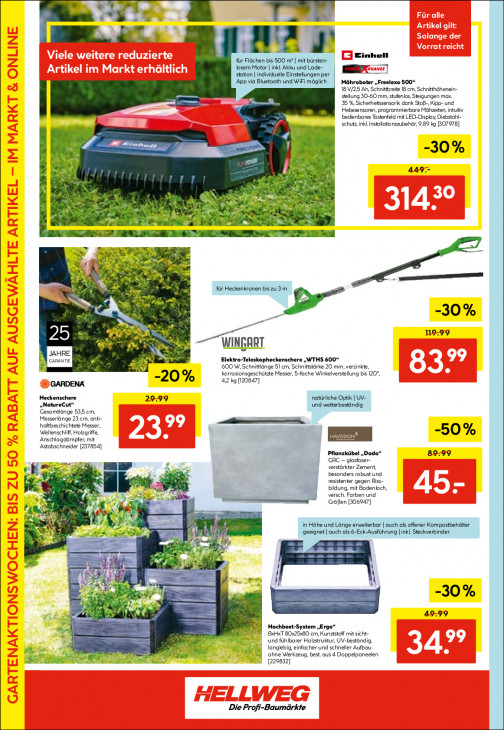 Hellweg Baumarkt Angebote ab 01.06.26 bis 06.06.26