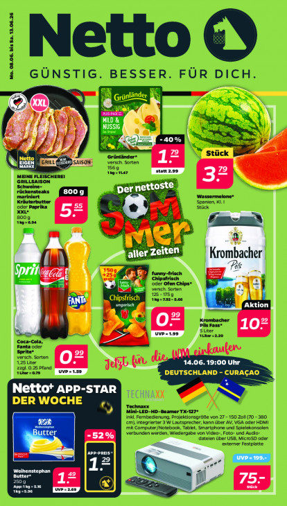 Netto Angebote ab 08.06.26 - bis 13.06.26