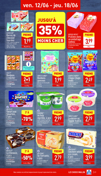 Aldi Dépliant 08.06.2026