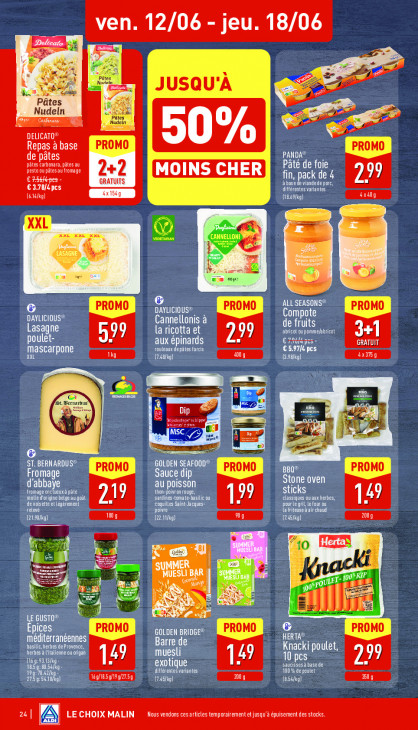 Aldi Dépliant 08.06.2026