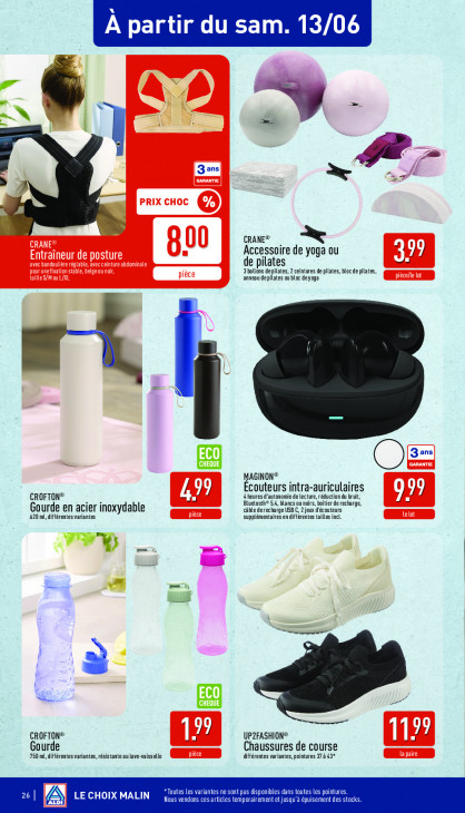 Aldi Dépliant 08.06.2026