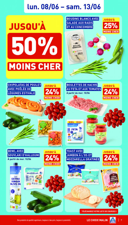 Aldi Dépliant 08.06.2026
