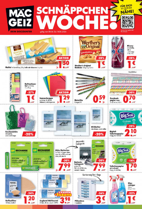 Mäc Geiz Angebote ab 08.06.26 - bis 13.06.26