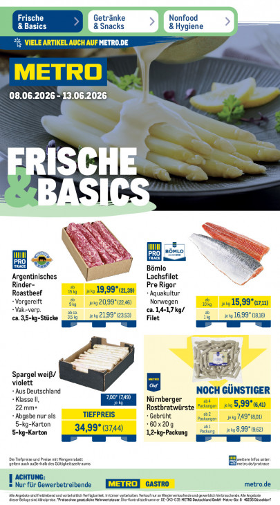 Metro Angebote ab 08.06.26 - bis 13.06.26