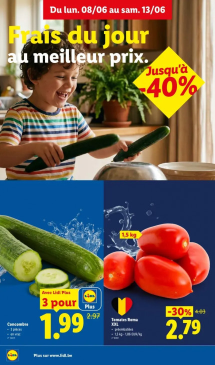 Lidl Dépliant 08.06.2026